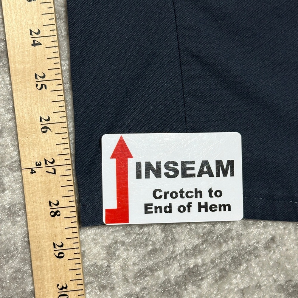 Genuine Dickies Cargo Pants Mens 32x30 Navy Blue Excellent Straight Leg Utility - Picture 11 of 11